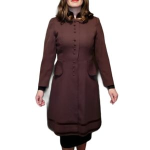 Nam Reebi of London, Brown Dress Coat